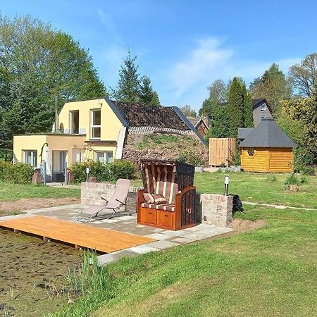 Ferienhaus In Krimderode Mit Grill, Whirlpool Und Terrasse Nordhausen Kültér fotó