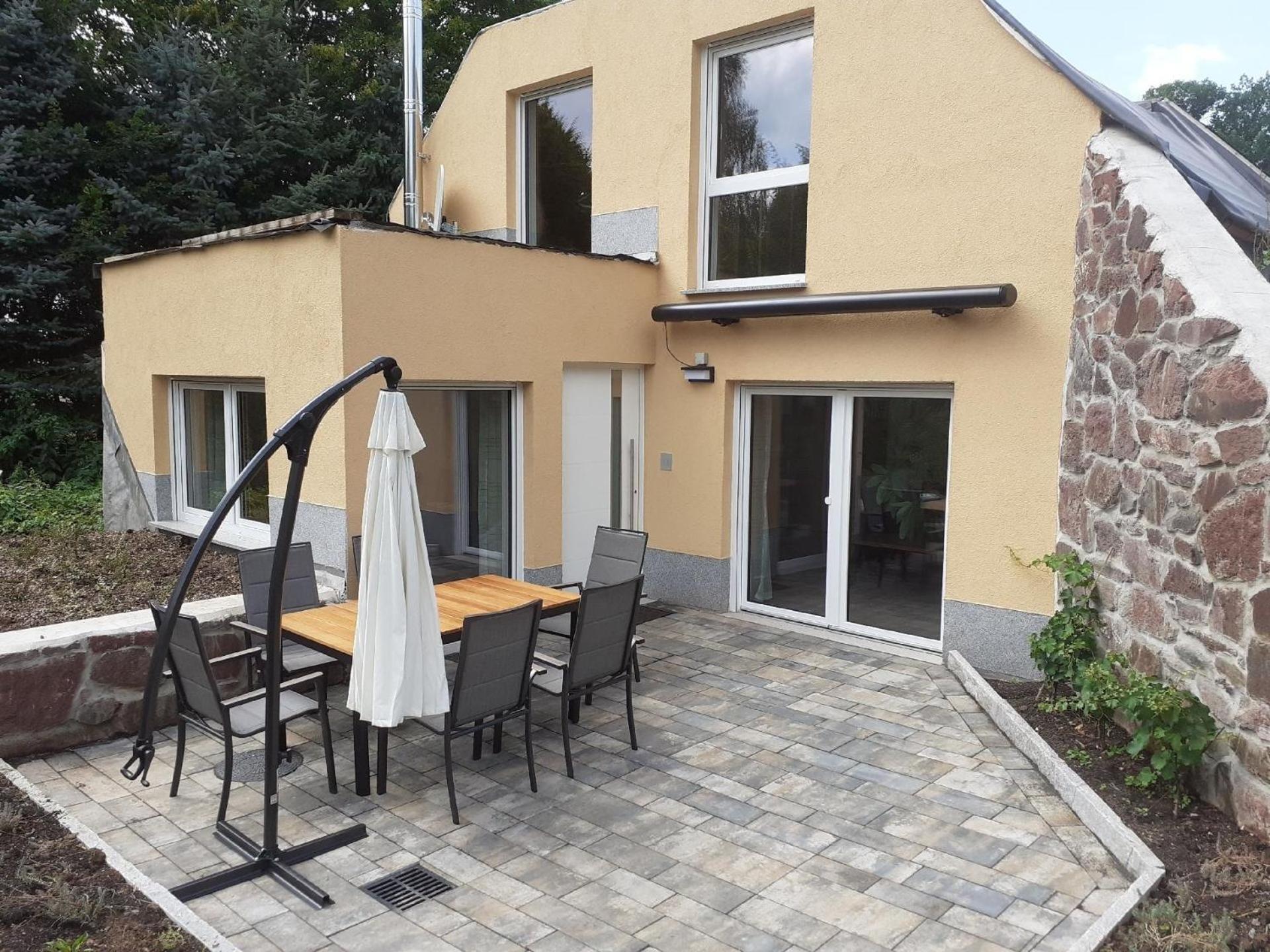 Ferienhaus In Krimderode Mit Grill, Whirlpool Und Terrasse Nordhausen Kültér fotó