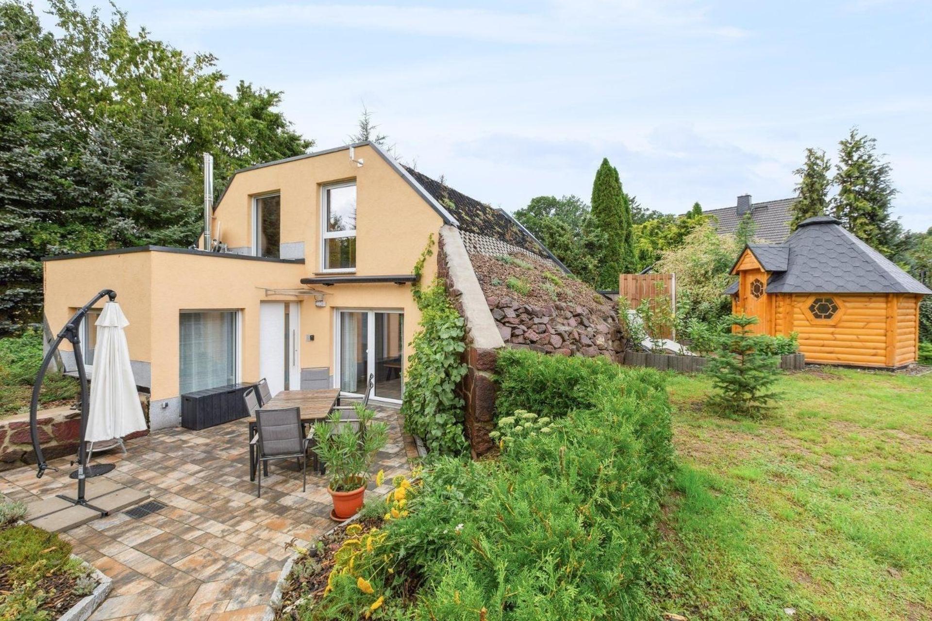 Ferienhaus In Krimderode Mit Grill, Whirlpool Und Terrasse Nordhausen Kültér fotó