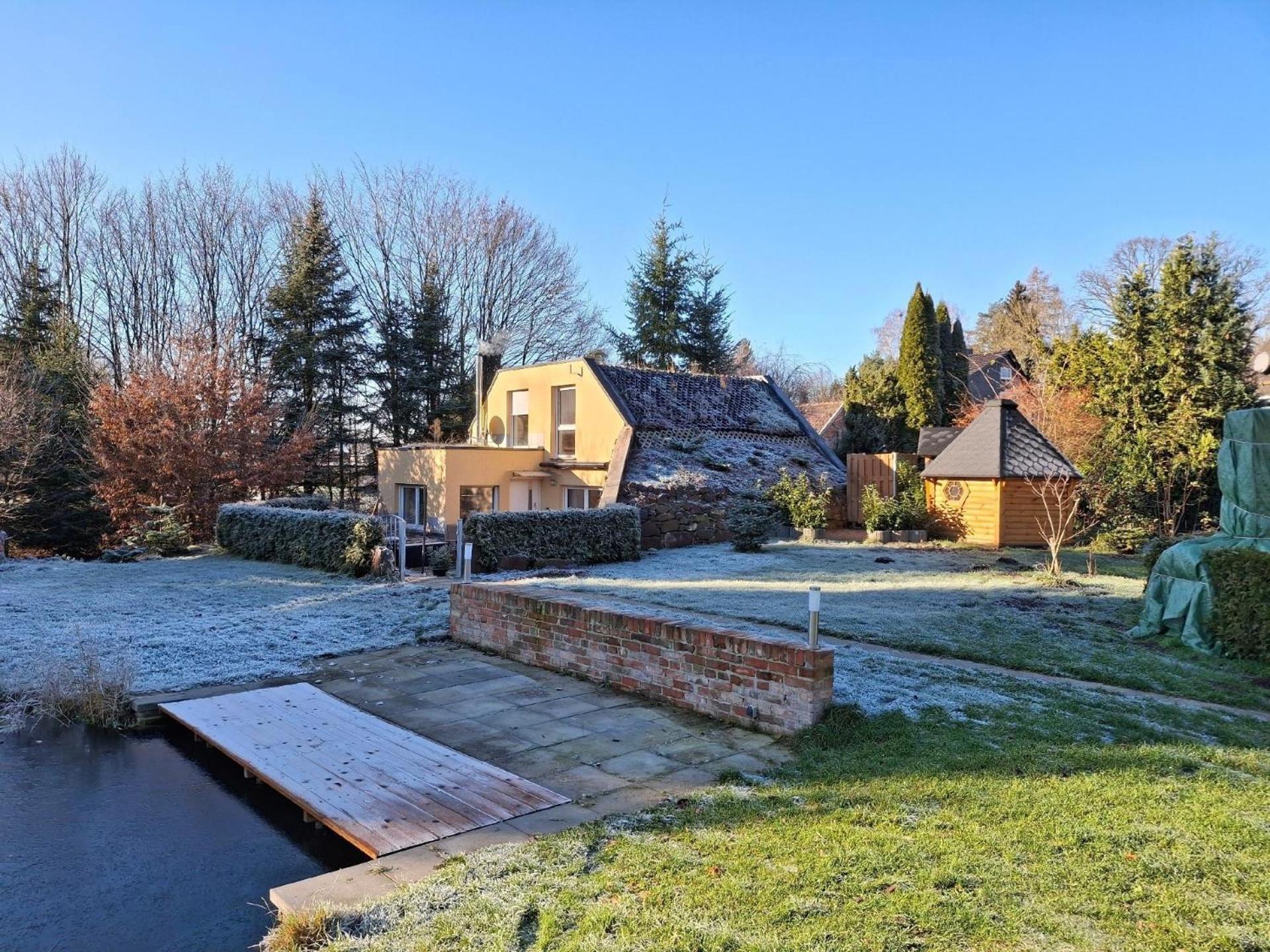 Ferienhaus In Krimderode Mit Grill, Whirlpool Und Terrasse Nordhausen Kültér fotó